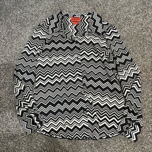 Target Missouri black and white zigzag shirt - never worn